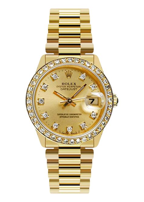 rolex quartz femme|Rolex lady Datejust gold.